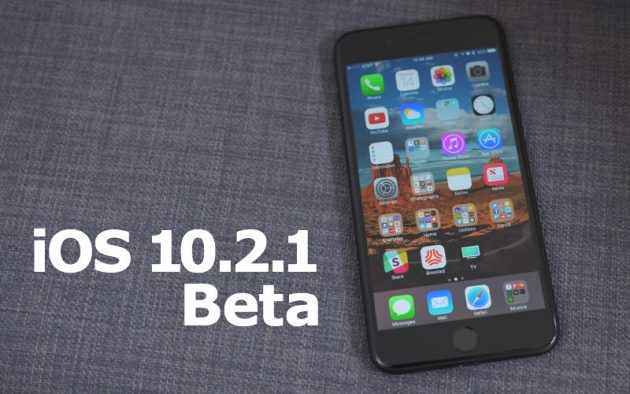 Apple rilascia la seconda beta di iOS 10.2.1