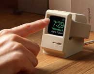 Un mini Macintosh 128k come Stand per Apple Watch – CES 2017