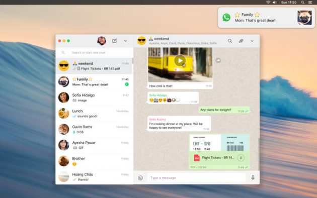 WhatsApp Desktop fa il suo ingresso su Mac App Store