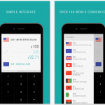 Valuta – un convertitore semplice e intuitivo per i viaggiatori