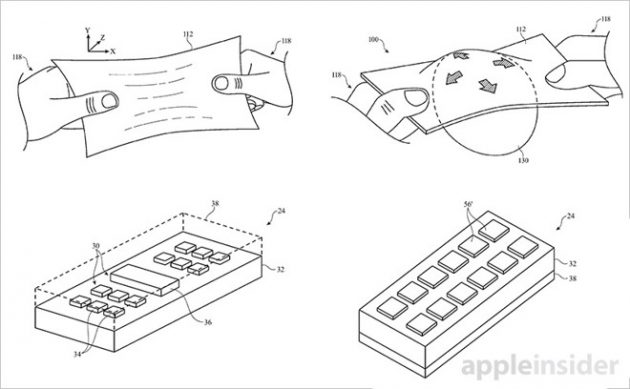 Apple brevetta l’iPhone con display flessibile