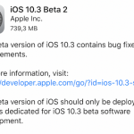 Apple rilascia iOS 10.3 beta 2 per iPhone