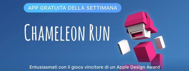Apple regala il gioco Chameleon Run