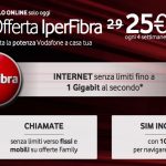 Solo per oggi attivazione a metà prezzo e sconto per sempre su Vodafone ADSL e Fibra