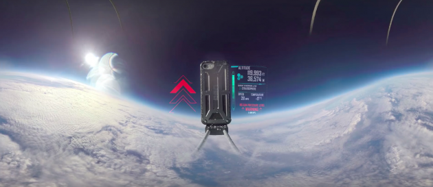 UAG ha lanciato un iPhone 7 nello spazio!