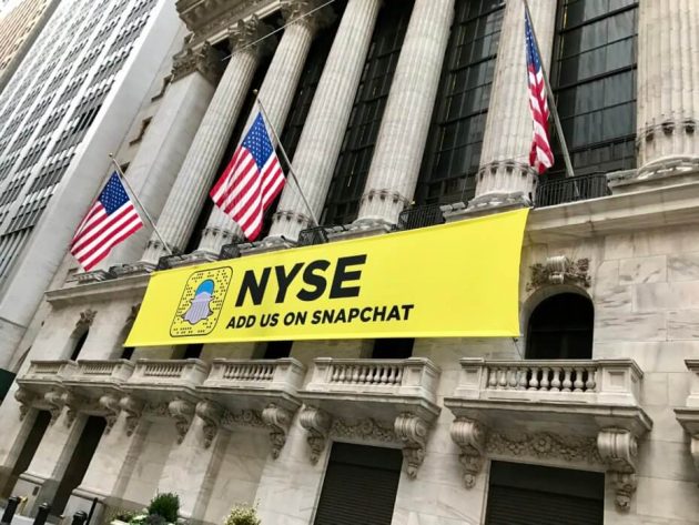 Snapchat esordisce in borsa: obiettivo IPO da 3 miliardi di dollari