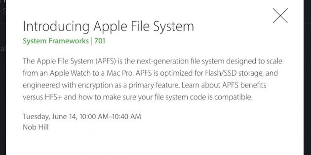 Scopriamo AFPS, il nuovo file system di Apple