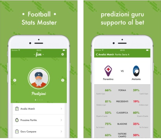 Football Stats Master, l’app che “studia” le partite e offre pronostici