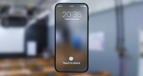 Concept: un iPhone 8 con schermo OLED trasparente