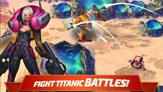 Forge of Titans: Mech Wars – combattimenti a squadre in tempo reale