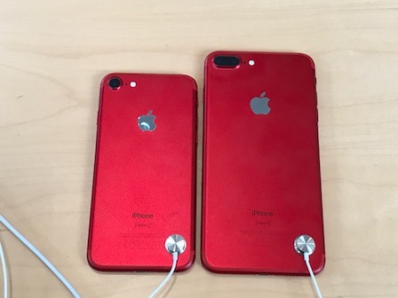 iPhone 7 e iPhone 7 Plus (PRODUCT) RED, la nostra galleria fotografica!