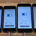Appare in rete un test batteria tra iOS 10.2.1 e iOS 10.3