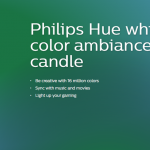 Philips presenta la lampadina Hue E14/B39