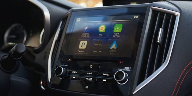 La Subaru Crosstrek integrerà CarPlay