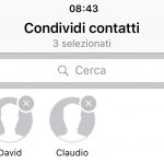 WhatsApp integra la condivisione multipla dei contatti