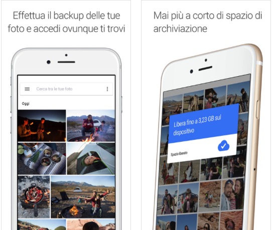 Google Foto è ora compatibile con AirPlay