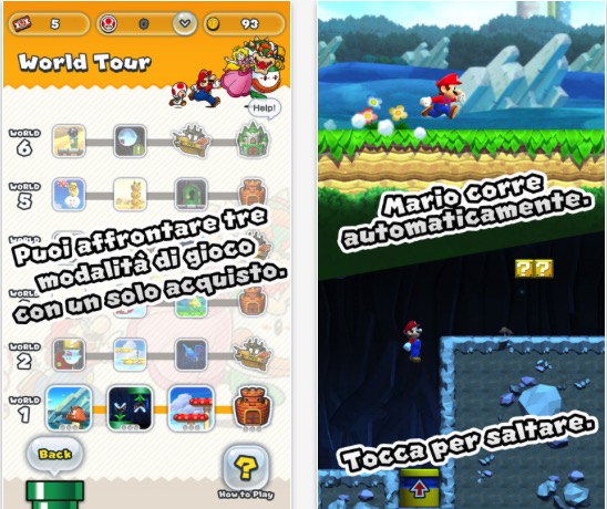 Nintendo aggiorna Super Mario Run