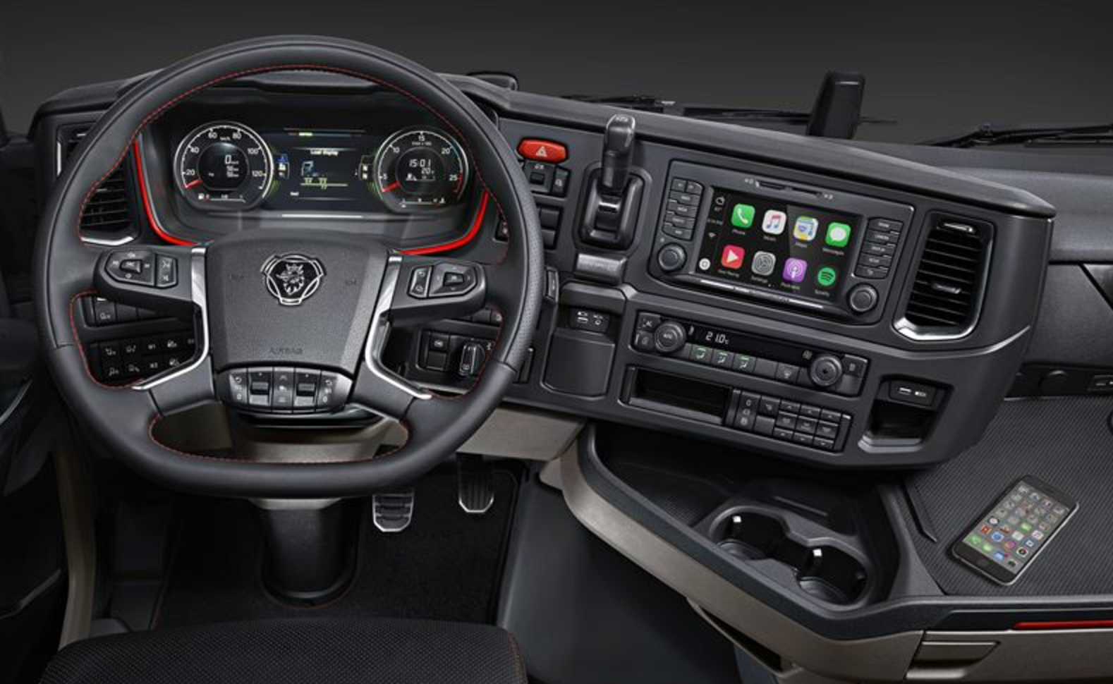 CarPlay arriva anche sugli autocarri Scania