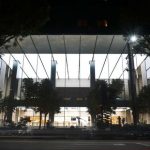 Prime foto del nuovo Apple Store di Singapore