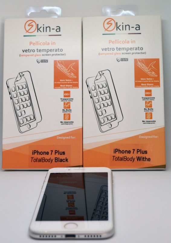 Sottocosto: pellicole in vetro TOTAL BODY 3D per iPhone 6 e iPhone 7
