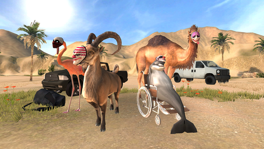 Goat Simulator PAYDAY: torna su App Store la capretta criminale
