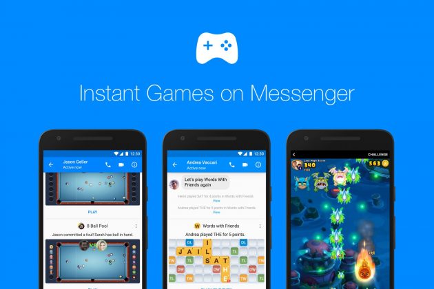 Gli Instant Games di Messenger sono disponibili per tutti gli utenti