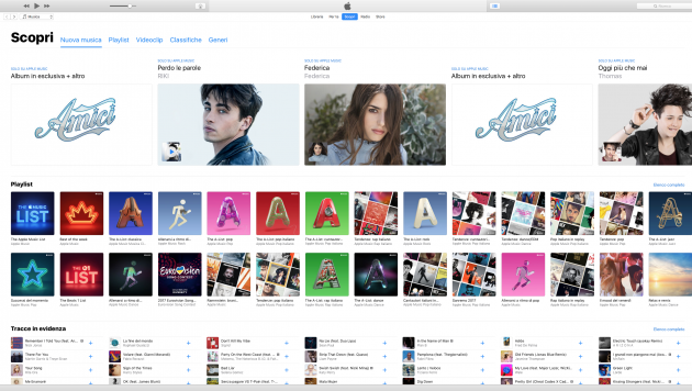 Prime esclusive anche in Italia: i contenuti di Amici arrivano su Apple Music e iTunes