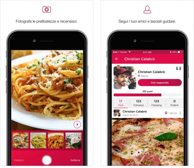 SnapFood, l’app per trovare i ristoranti che cucinano meglio il piatto desiderato
