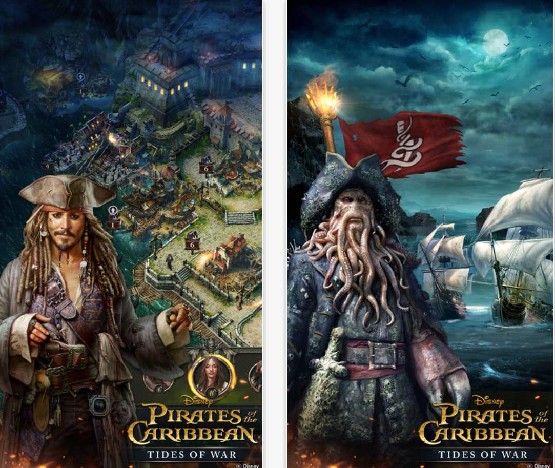 Arriva su App Store "Pirates Of The Caribbean: Tides of War" - iPhone