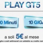 3 Italia estende la promo Play GT5: 1000 minuti e 10 GB a 5€! [PROROGATA!]