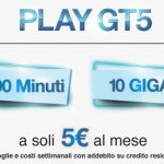 Play GT5: 1000 minuti e 10 GB a 5€!