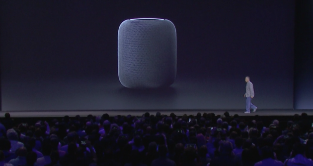 Apple presenta HomePod, il suo primo speaker intelligente