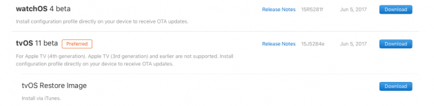 Apple rilascia Xcode 9, watchOS 4 e tvOS 11 beta 1!