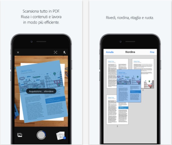 Adobe Scan, la nuova app OCR che trasforma l’iPhone in uno scanner