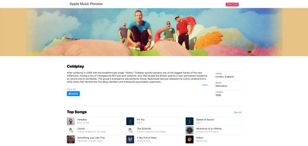 Apple aggiorna l’interfaccia di iTunes web!