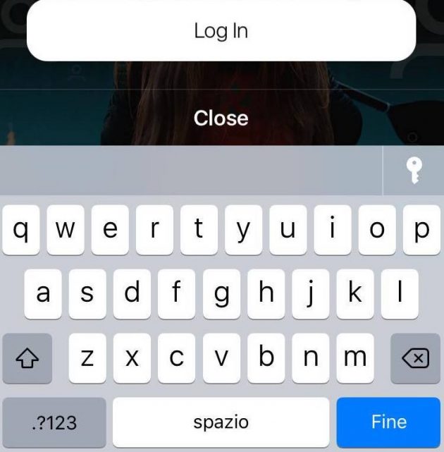 Autofill delle password in-app? Si, integrato in iOS 11