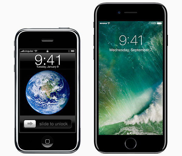 Water test: iPhone 2G vs. iPhone 7