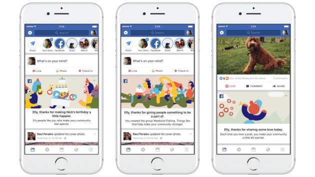 Facebook presenta novità per Messenger e annuncia i 2 miliardi di utenti mensili
