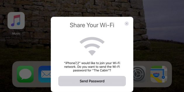 Con iOS 11 sarà più facile condividere la password del tuo Wi-Fi con gli amici