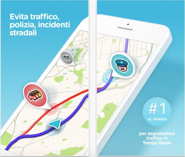 Con Waze puoi registrare la tua voce per le indicazioni turn-by-turn