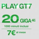 Play GT7 di H3G in esclusiva online con 1.000 minuti e 20 GB a 7€!