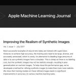 Apple apre un blog dedicato al Machine Learning