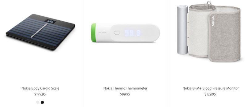 Su Apple Store tornano gli accessori Digital Health di Nokia - iPhone Italia