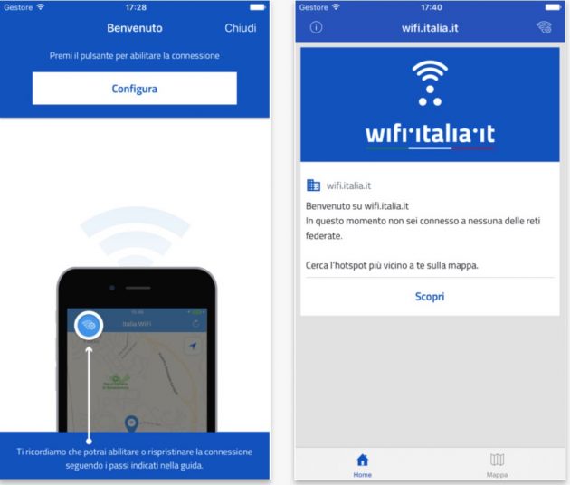 wifi.italia.it, l’app degli hotspot gratuiti in Italia