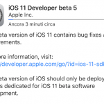 Apple rilascia iOS 11 beta 5!