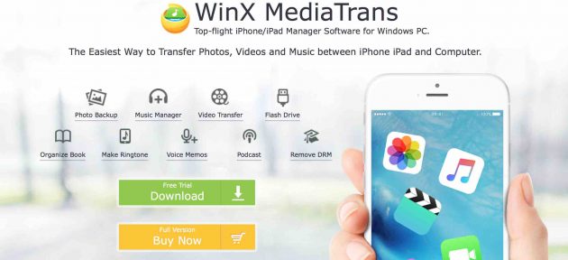 WinX MediaTrans, l’alternativa ad iTunes per gestire i device iOS, si aggiorna!