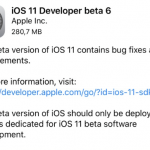 Apple rilascia iOS 11 Beta 6 per sviluppatori!