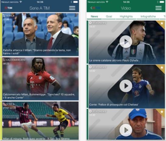 Serie A TIM: segui la nuova stagione con l’app ufficiale