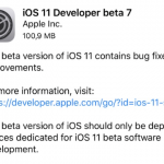 Apple rilascia iOS 11 Beta 7 per sviluppatori!