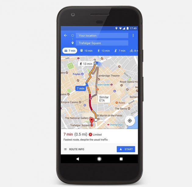Google Maps ti aiuta a trovare parcheggio a Roma e Milano